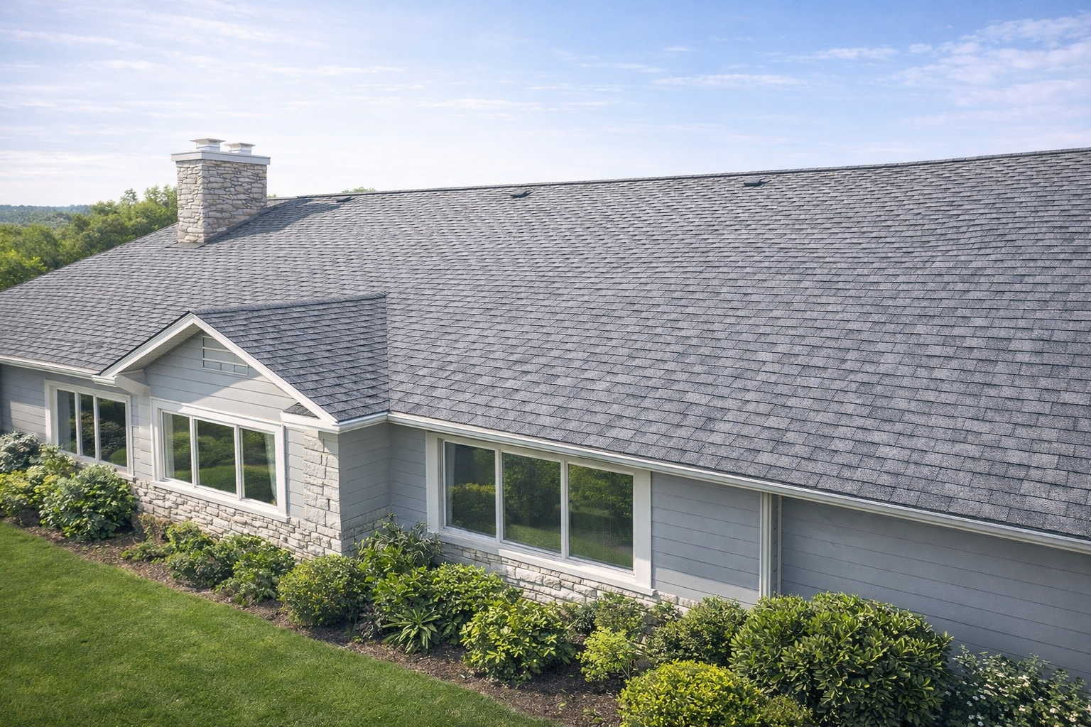 Beautiful home with new roof